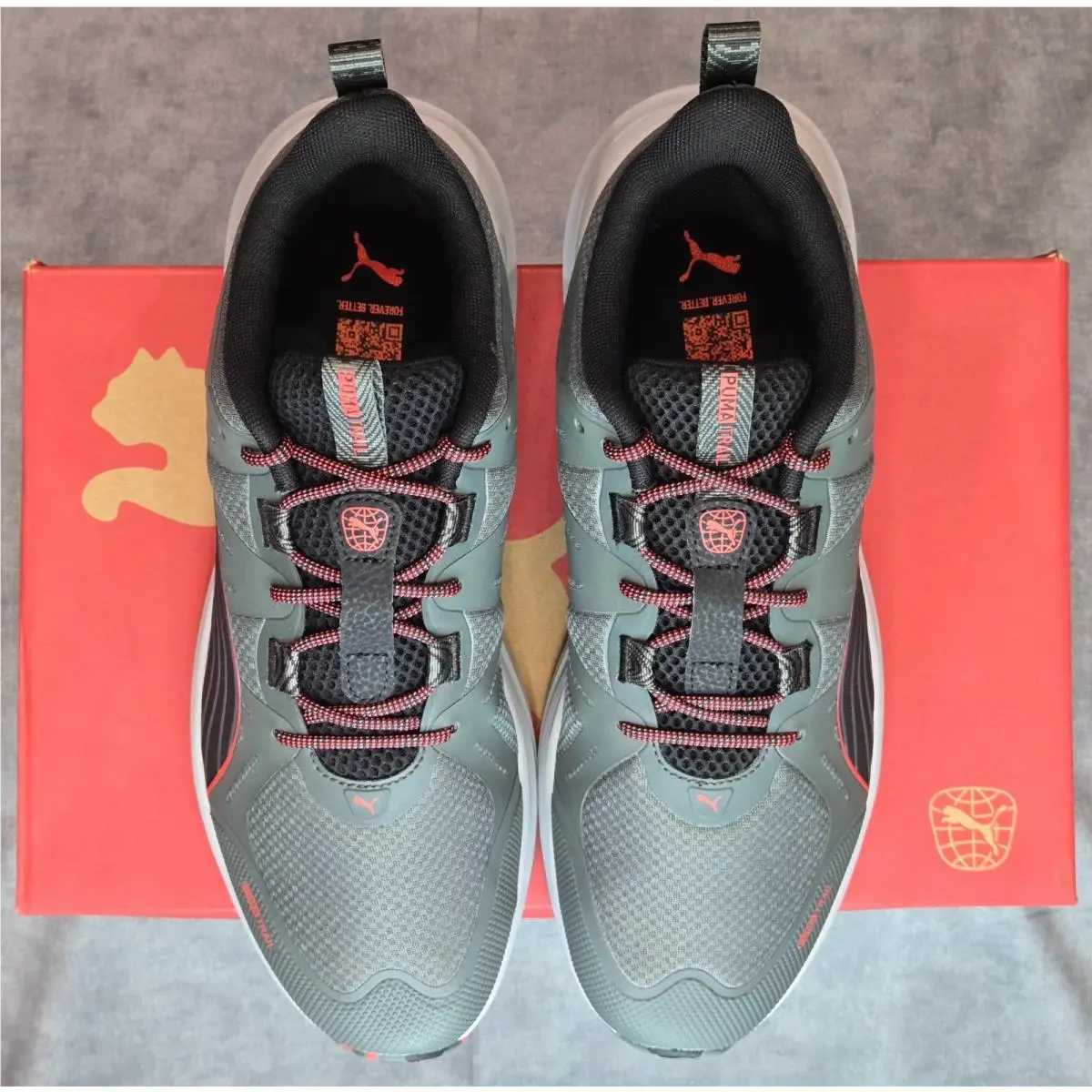 Puma shoes - PUMA Reflect Lite Trail - Reflect Lite Trail - 379440-02 - Gray 5