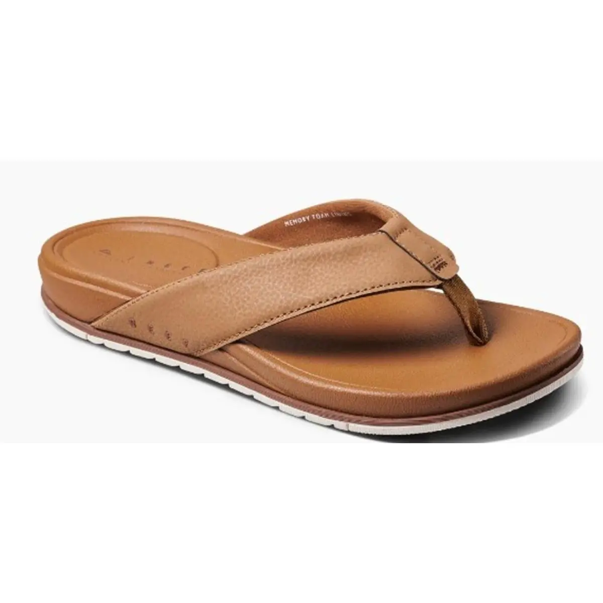 Men`s Reef Phantom Bonzer High Arch Support Flip-flop Sandal CJ4044 Tan