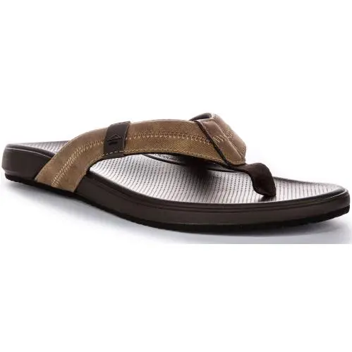 Reef Cushion Phantom Superior Footbed Memory Mens Sandal Brown Tan US 8 - 13