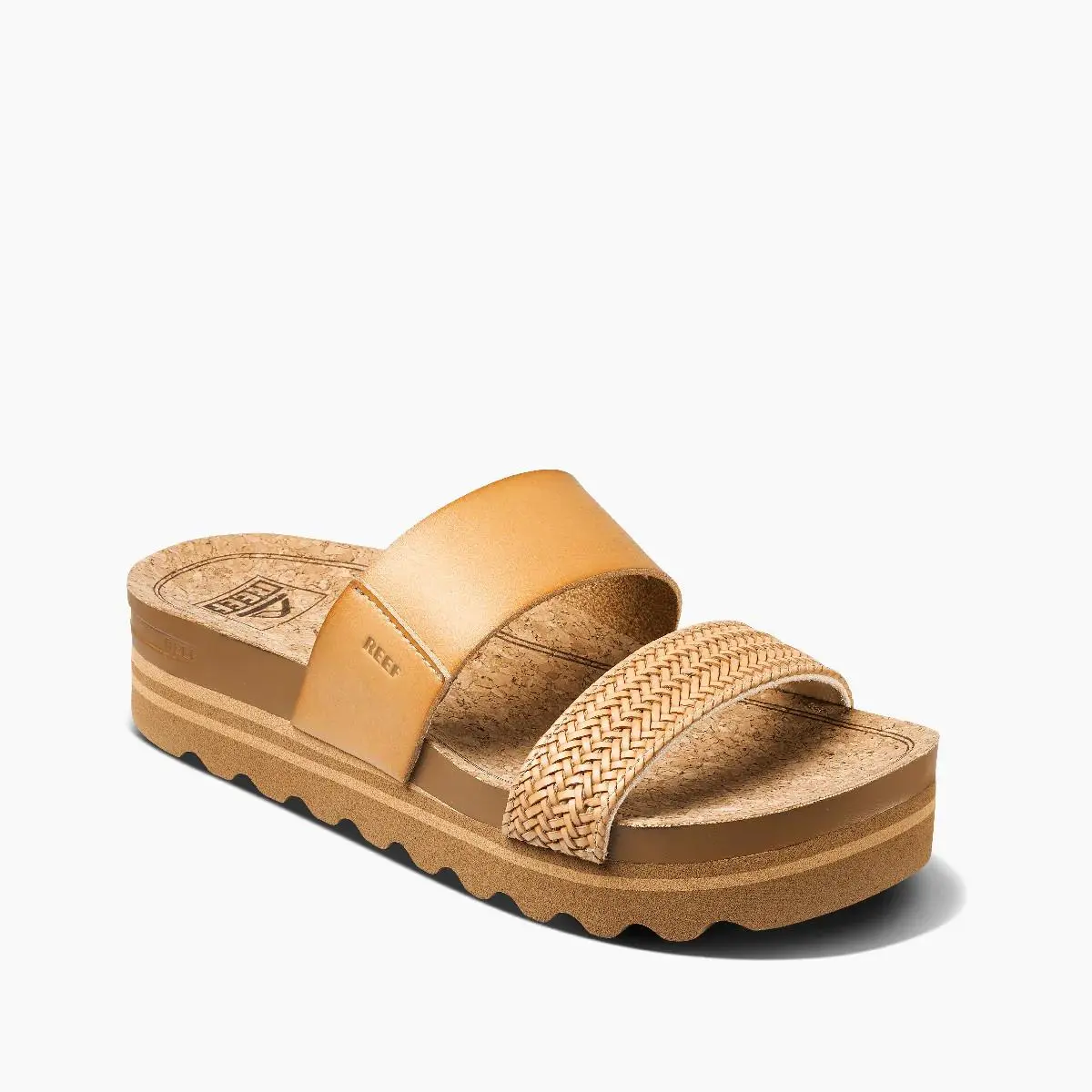 Reef Women`s Sandals Cushion Vista Hi Sandal Natural Braid - CI9863