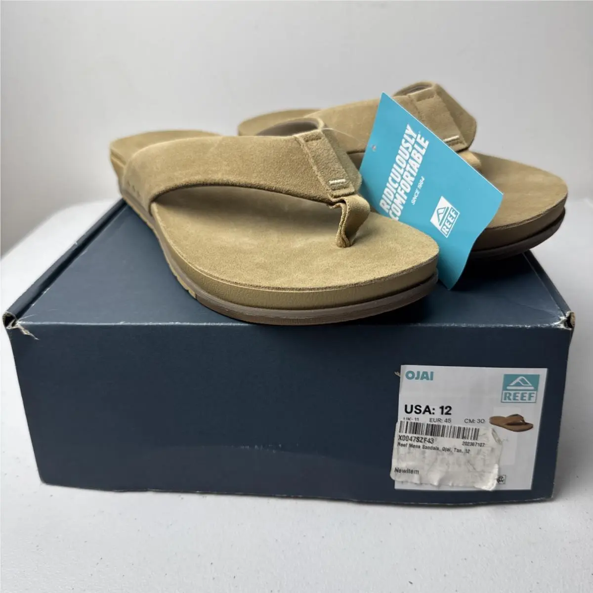 Size 12 - Reef Mens Ojai Tan 12 CJ3704