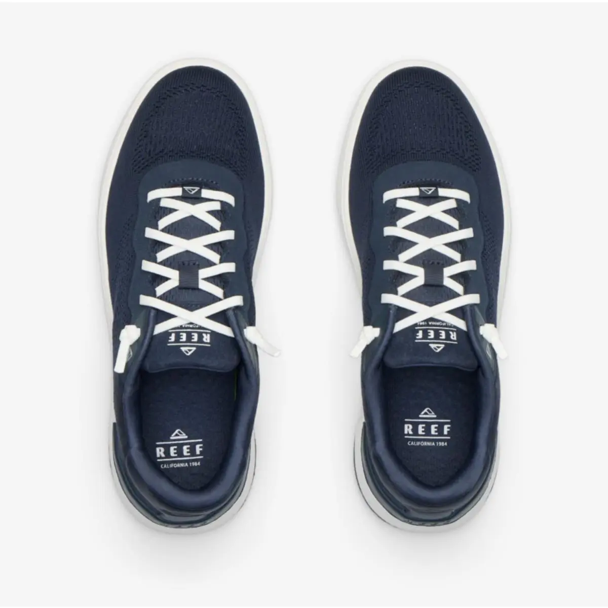 Reef Men`s Shoreline Del Mar Cushion Comfort Breathable Navy Sneakers Size 13