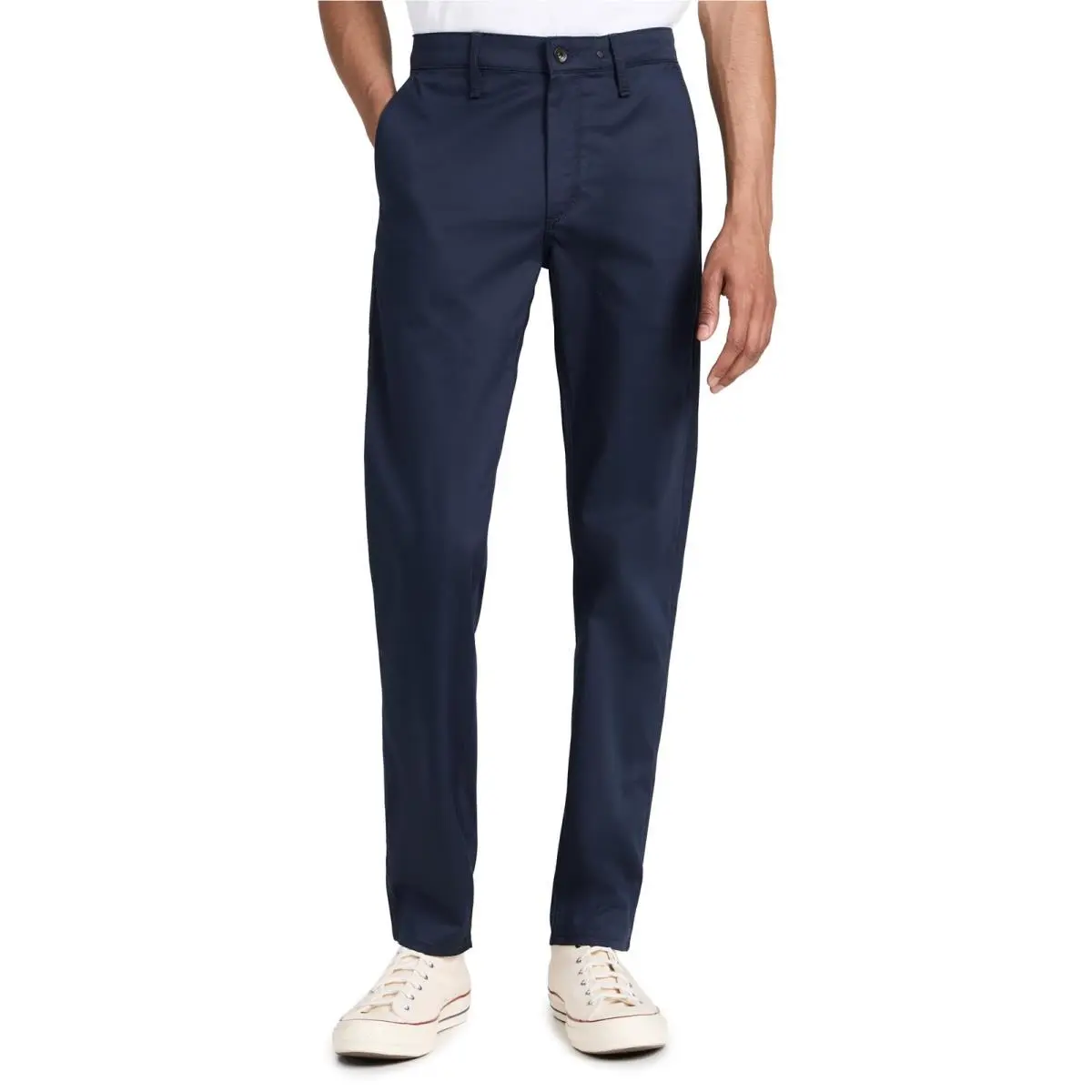 Rag Bone Men`s Standard Chino Pants Navy Blue 36