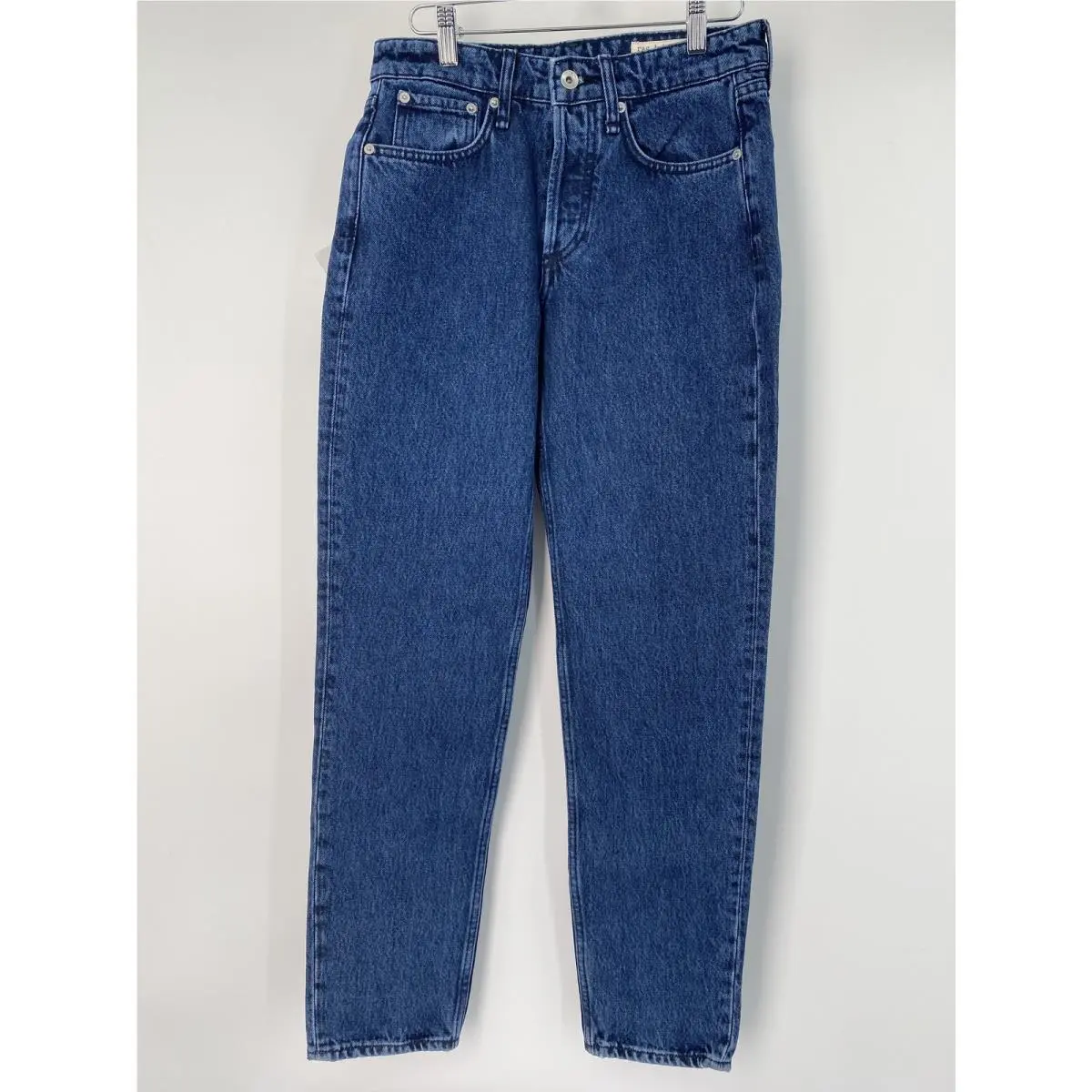 Rag Bone Womens Jean Gates Blue Size 24 Rosa Mid Rise Boyfriend 5-Pockets