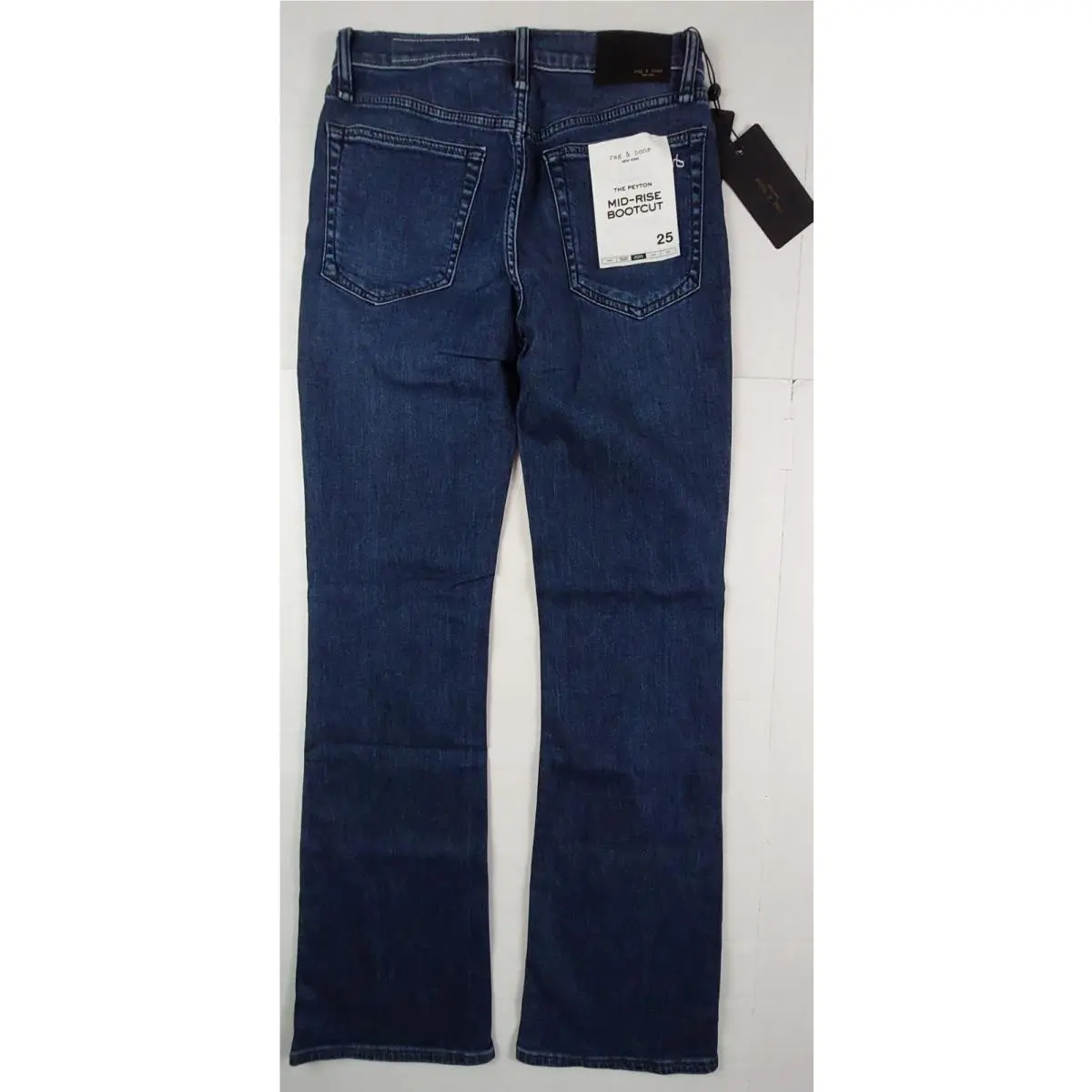 Rag Bone Peyton Mid Rise Bootcut Jeans Womens Size 25x31.5 28x31.5
