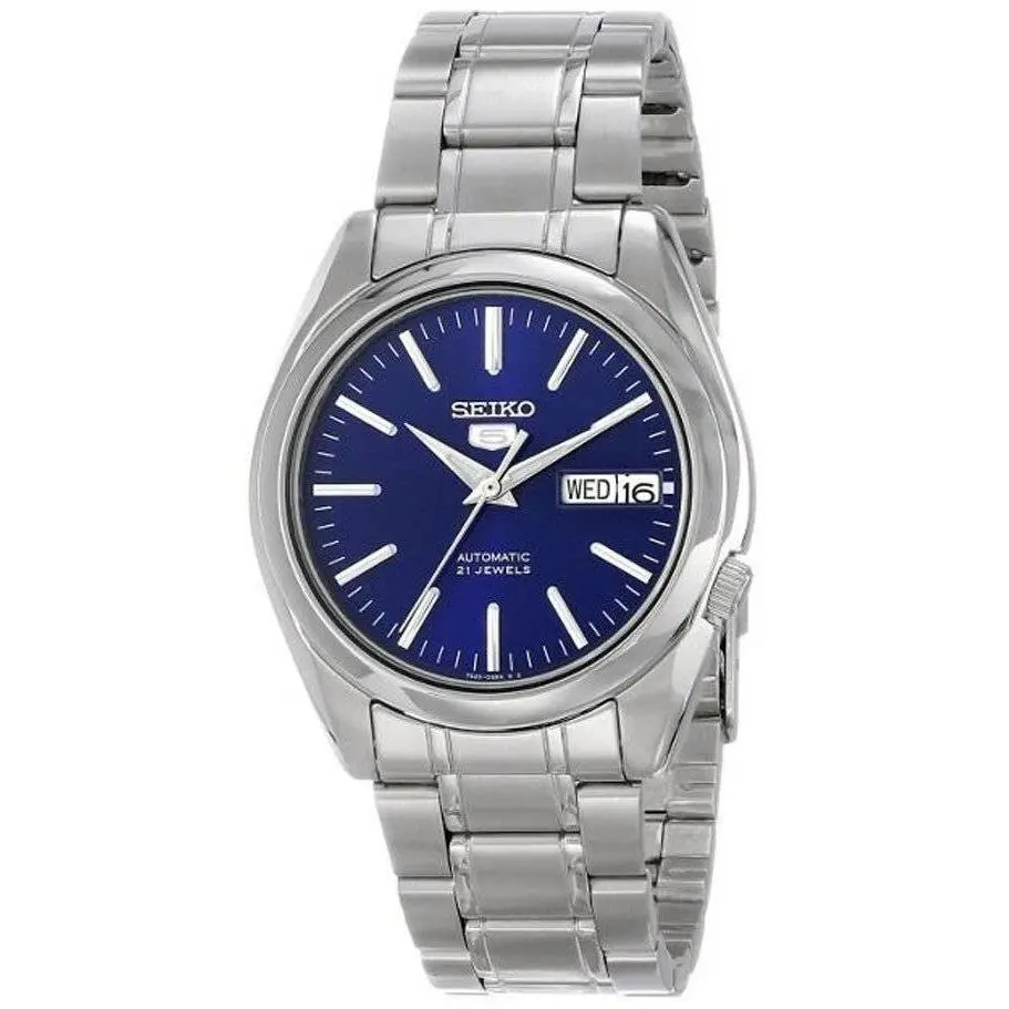 5 Automatic 21 Jewels Day/date Stainless Steel SNKL43K1 30M Mens Watch by Seiko