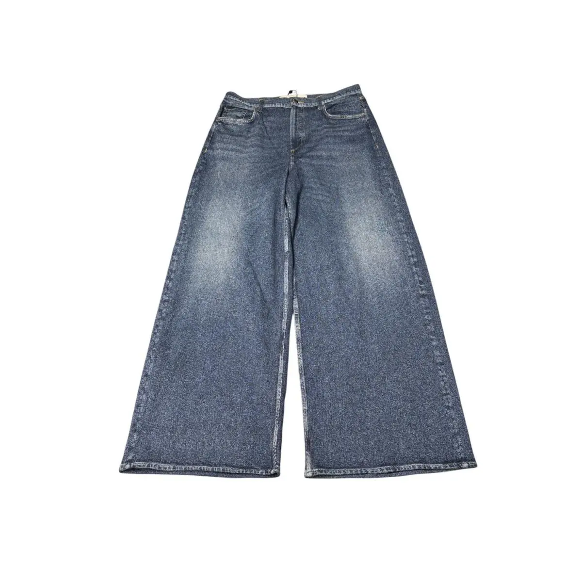 Rag Bone Miramar Sofie High Rise Ankle Wide Leg Denim 32X30