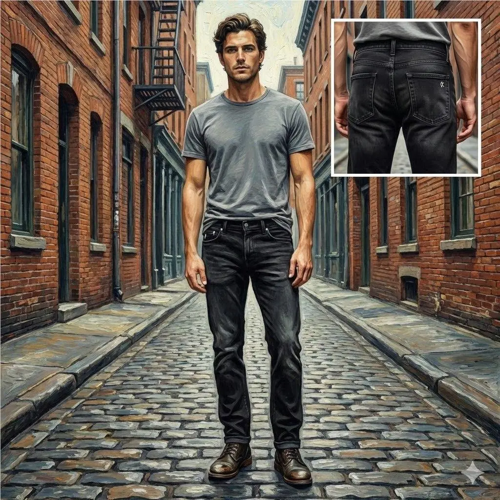 Rag Bone Fit 2 Slim Loopback Denim Jeans Wylie Grey MED21F1223BBWY 34x32