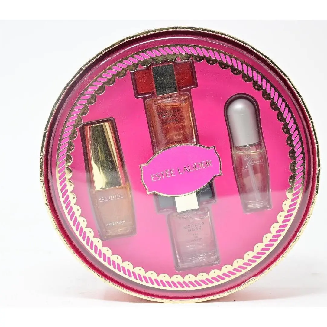 Estee Lauder Treasures 4 Piece Miniature Travel Collections