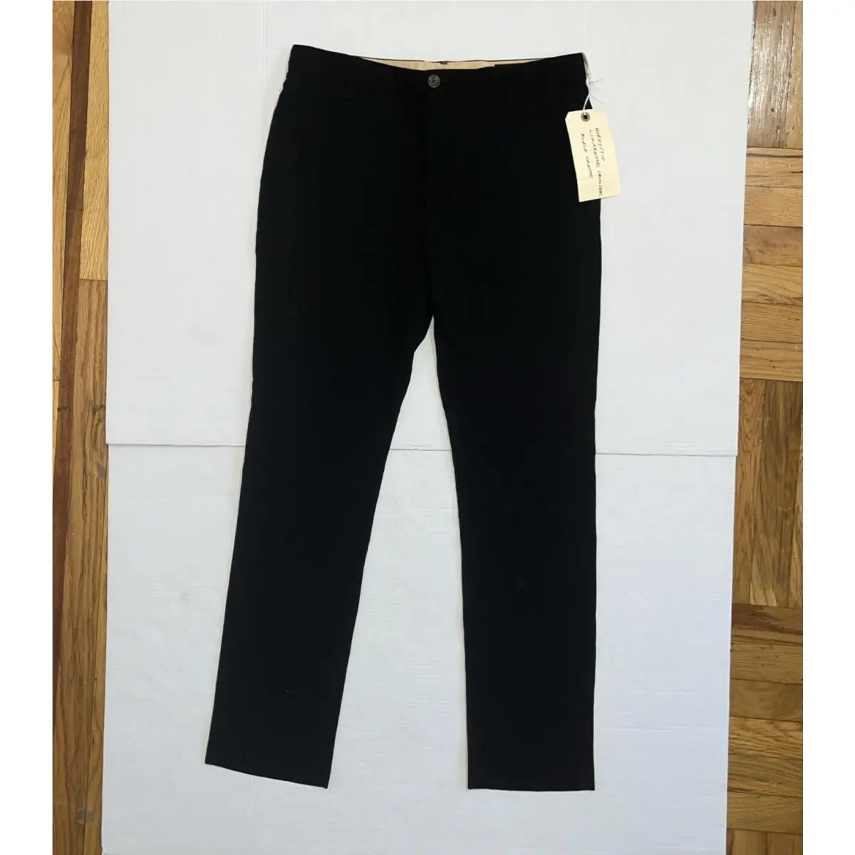 Rag and Bone Mens Cigarette Trousers Pants Wool Size 34 X 33 Usa Made