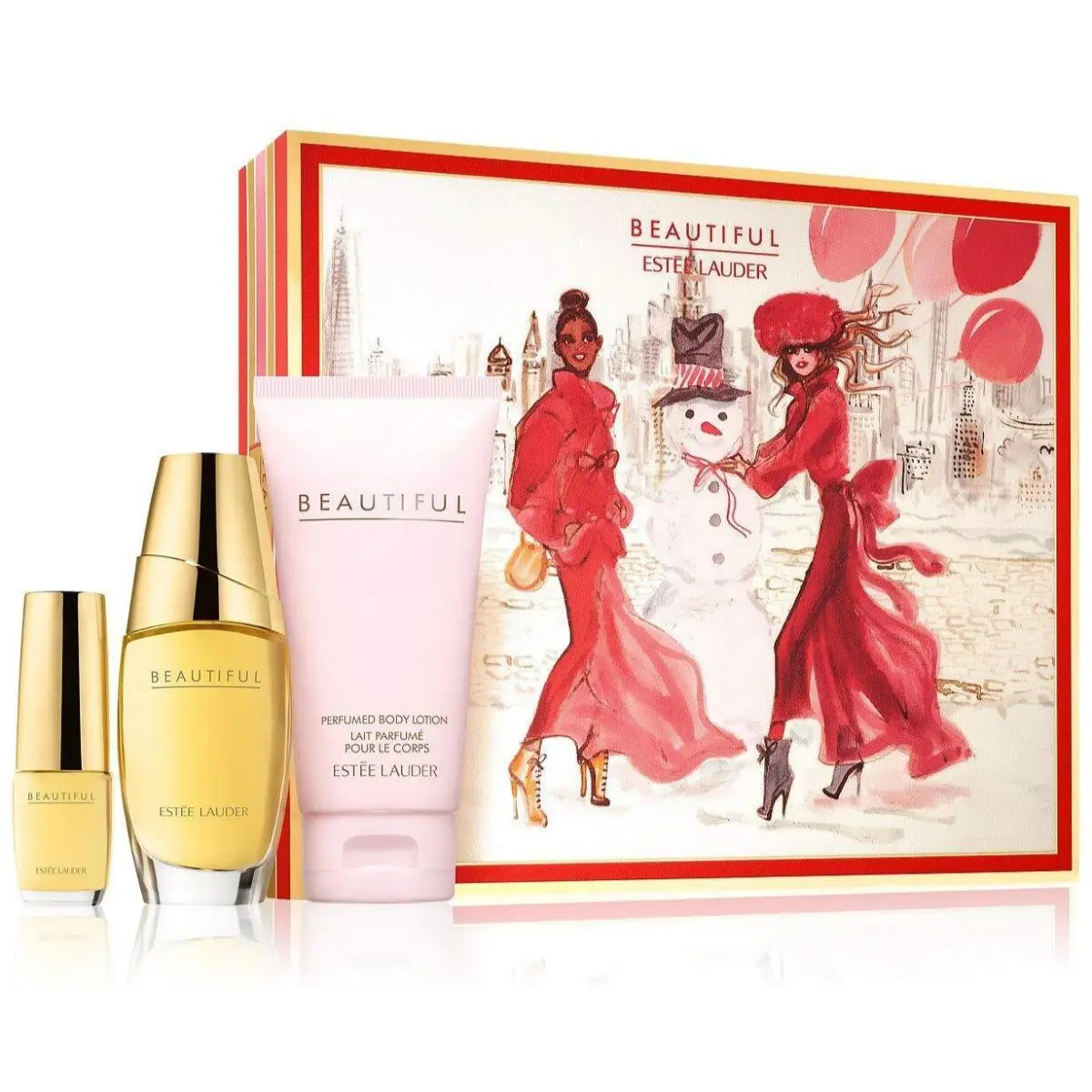 Beautiful Estee Lauder Women 3pc Set 2.5 oz Edp + 3.4 Lotion + .2 oz Travel by Estée Lauder