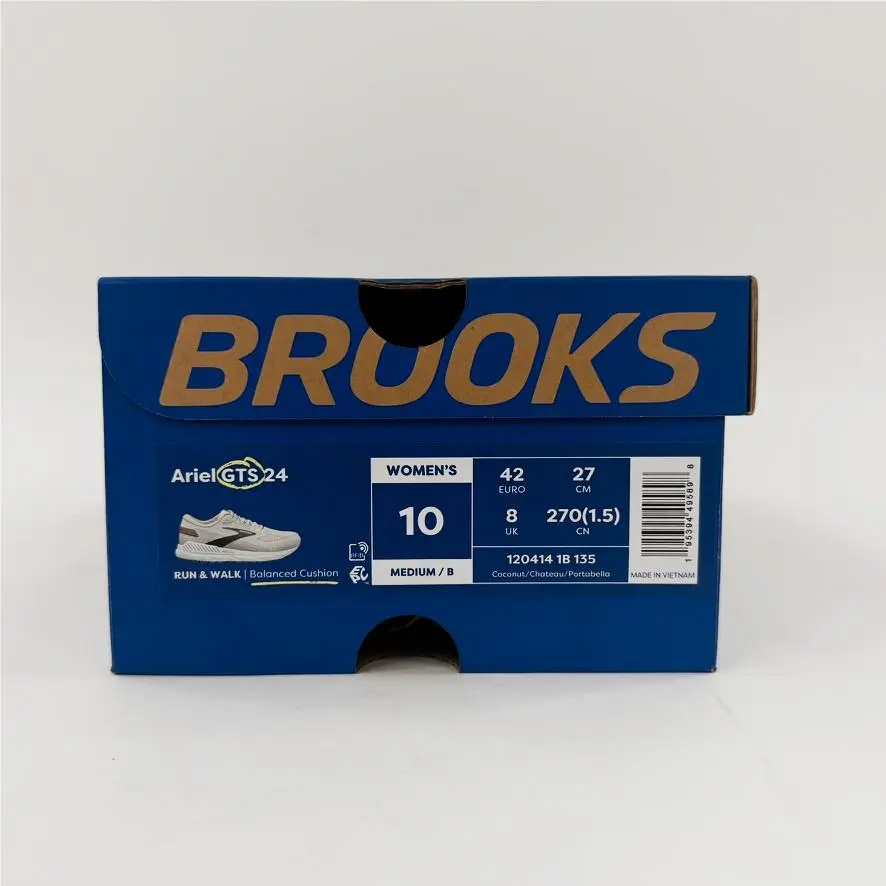 Brooks shoes - Brooks Ariel GTS 24 - Ariel GTS - Coconut, Chateau, Portabella 18