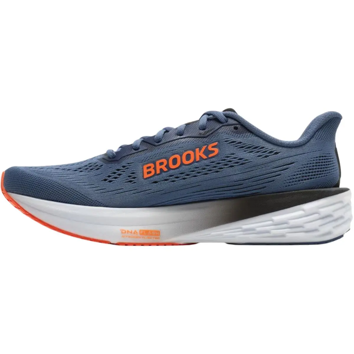 Brooks shoes - Brooks Launch 12 - Launch - Tigerlily/Blackened Pearl 30