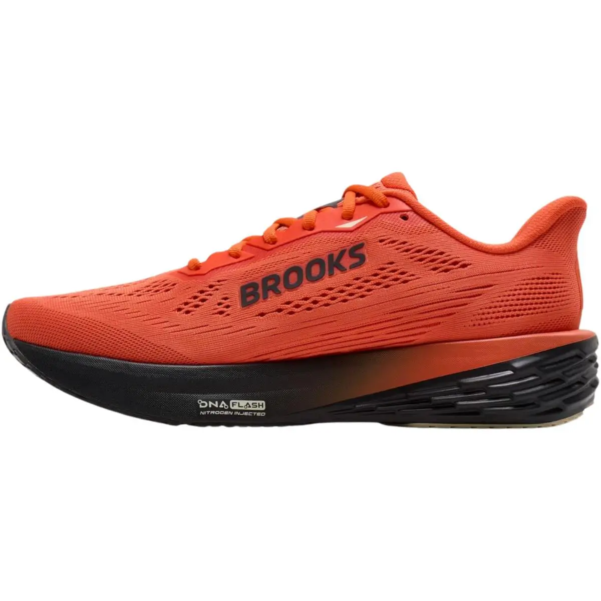 Brooks shoes - Brooks Launch 12 - Launch - Tigerlily/Blackened Pearl 5