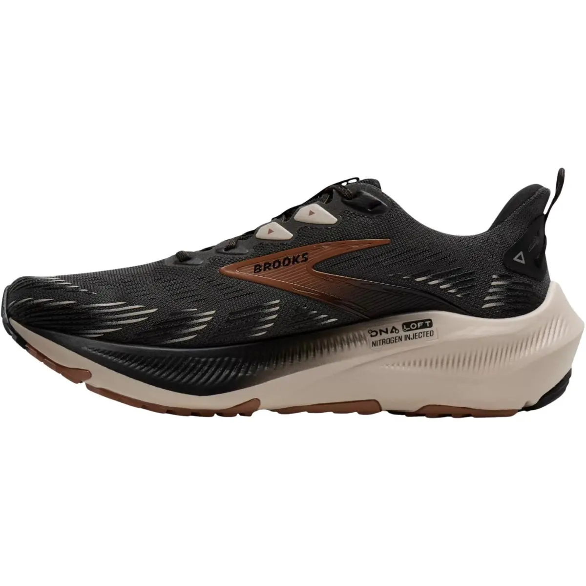 Brooks shoes - Brooks Ghost Trail - Ghost Trail - Brown/Black/Nightlife 10