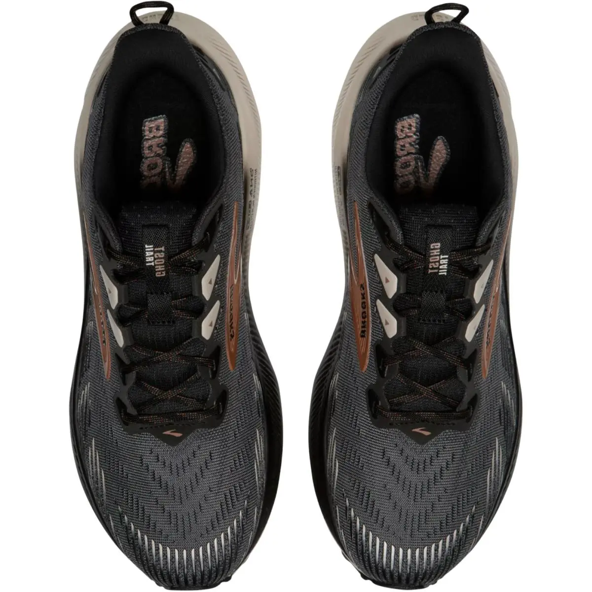 Brooks shoes - Brooks Ghost Trail - Ghost Trail - Brown/Black/Nightlife 12