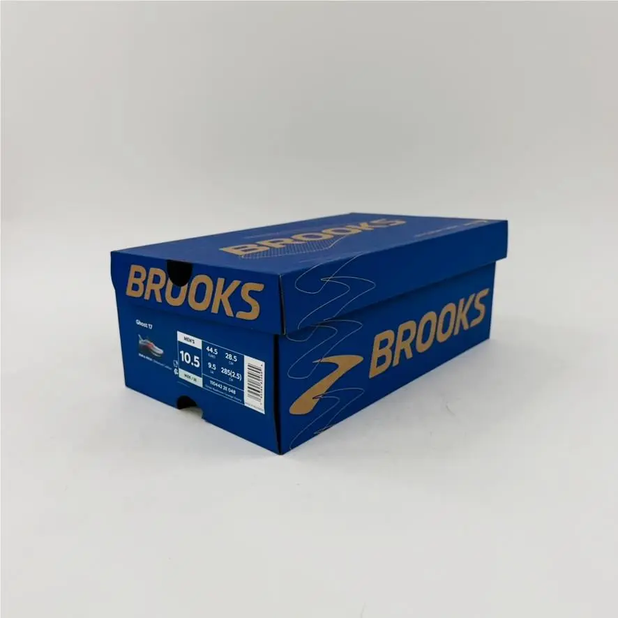 Brooks shoes - Ghost 17 - Ghost - 1104422E048105 - Oyster Mushroom/Orange/Ebony 4