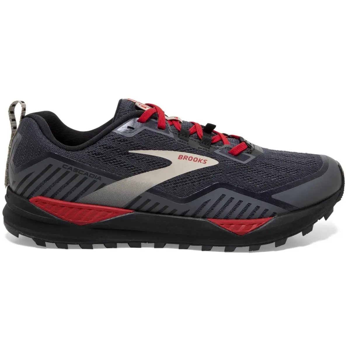 Brooks Cascadia 15 Gtx Black/ebony/red 1103411D075 Men`s Size 10.5 D M