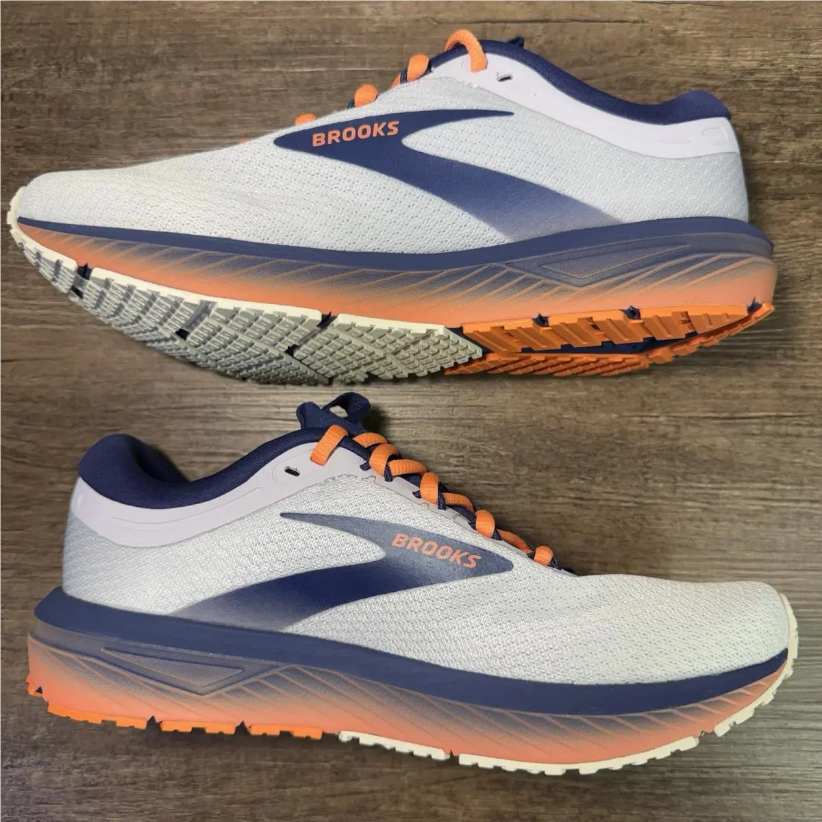 Brooks shoes - Brooks Revel 7 Blueprint - Revel Blueprint - 120424-1B-413 - White 4