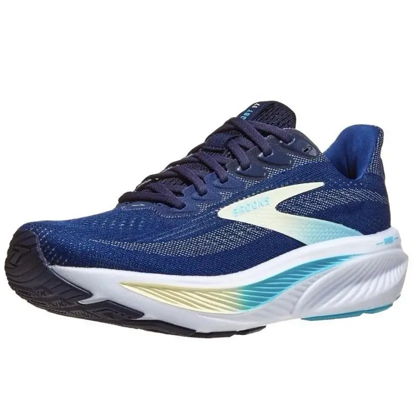 Brooks shoes - Brooks Ghost 17 - Ghost - 1204311B458 - Navy/Green/Turquoise 0