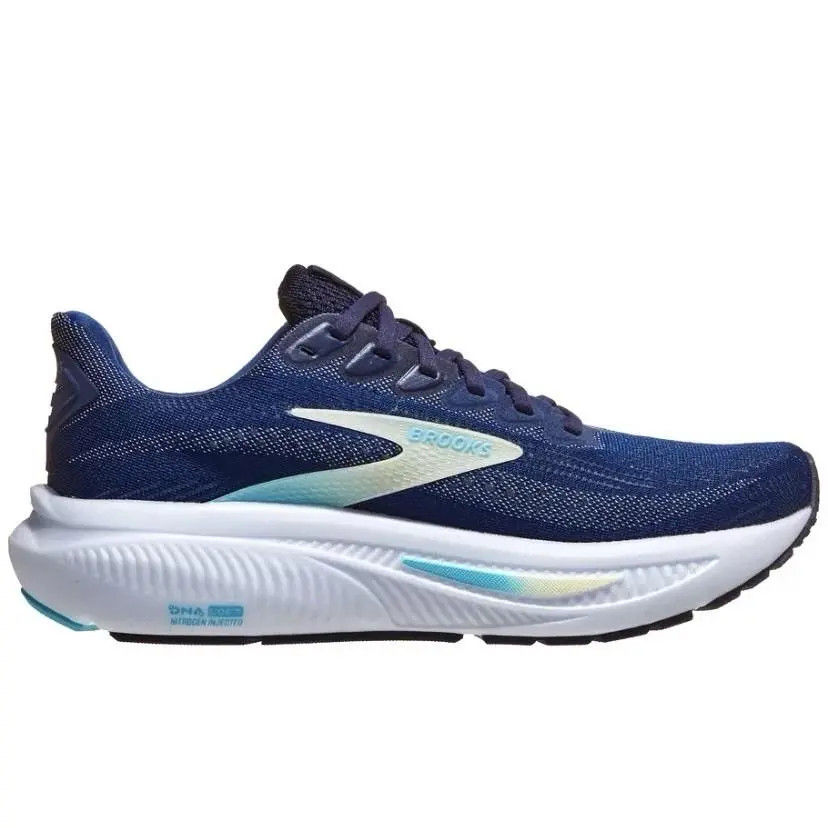 Brooks shoes - Brooks Ghost 17 - Ghost - 1204311B458 - Navy/Green/Turquoise 1