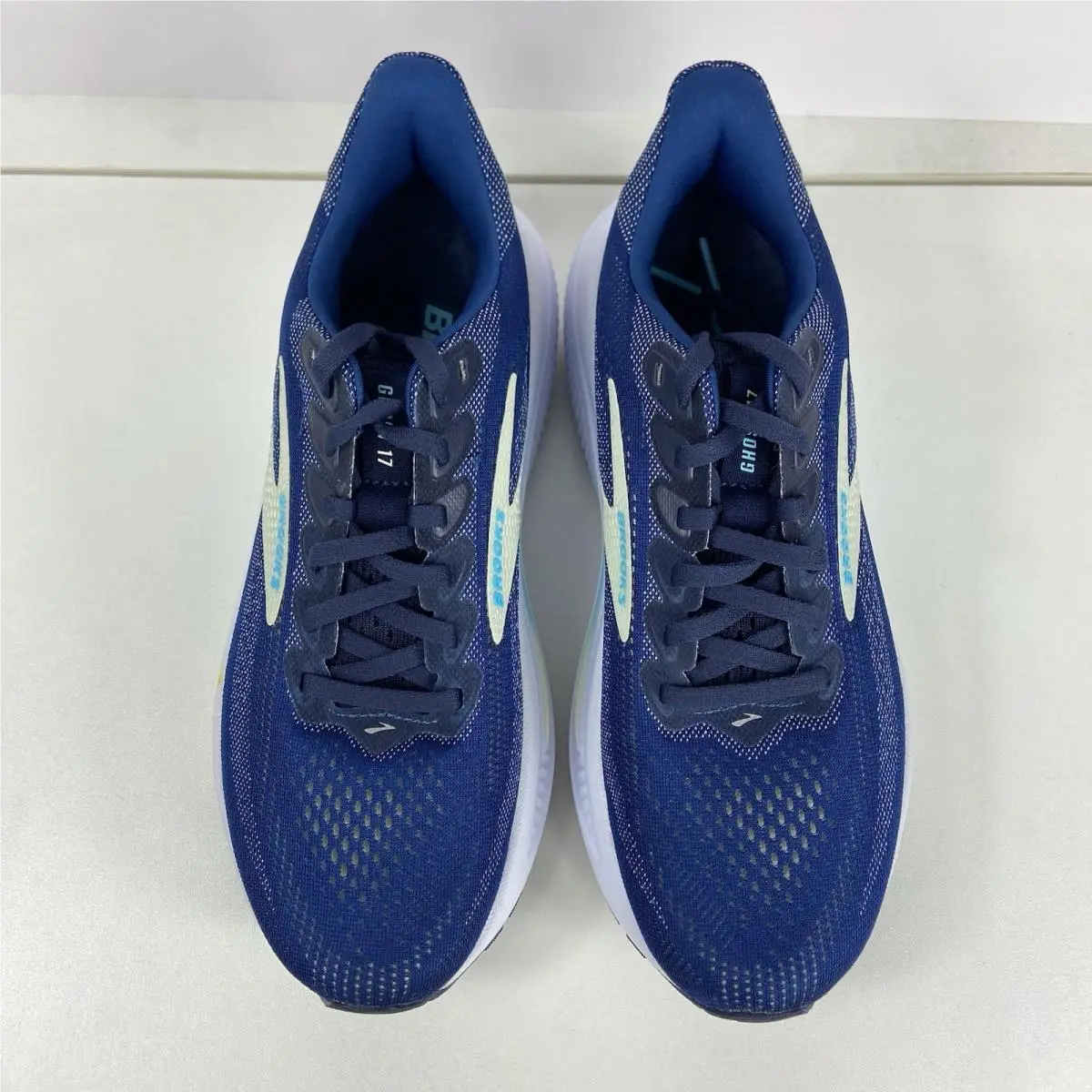 Brooks shoes - Brooks Ghost 17 - Ghost - 1204311B458 - Navy/Green/Turquoise 3
