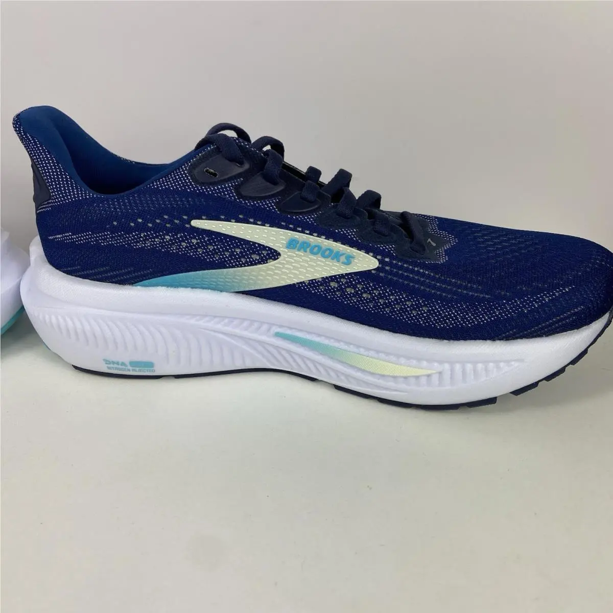 Brooks shoes - Brooks Ghost 17 - Ghost - 1204311B458 - Navy/Green/Turquoise 6