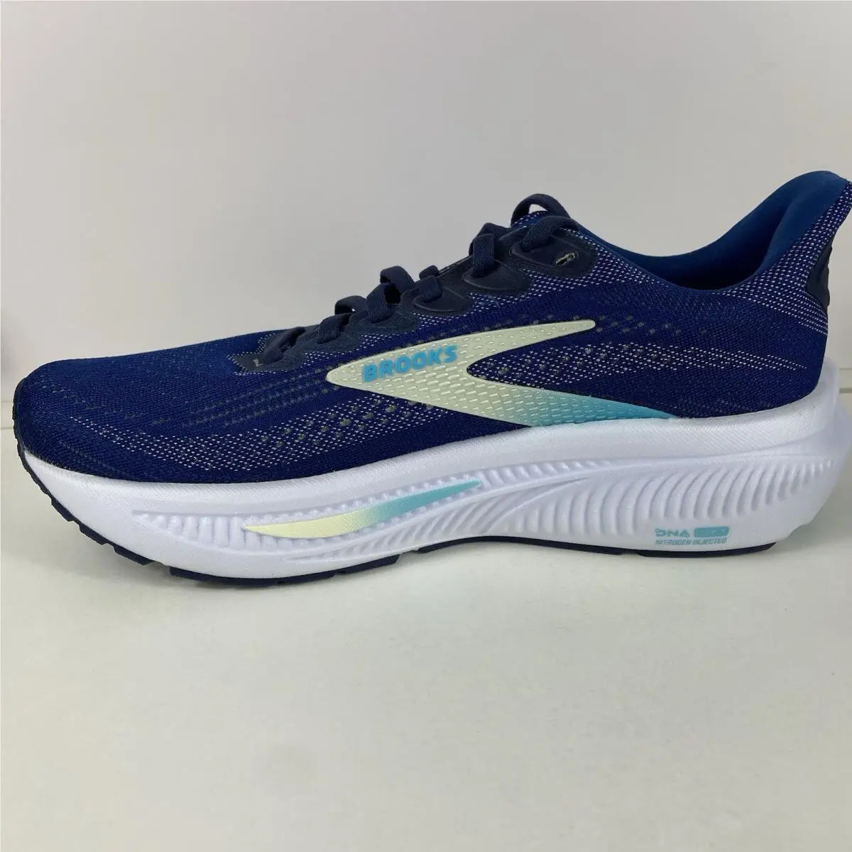 Brooks shoes - Brooks Ghost 17 - Ghost - 1204311B458 - Navy/Green/Turquoise 7