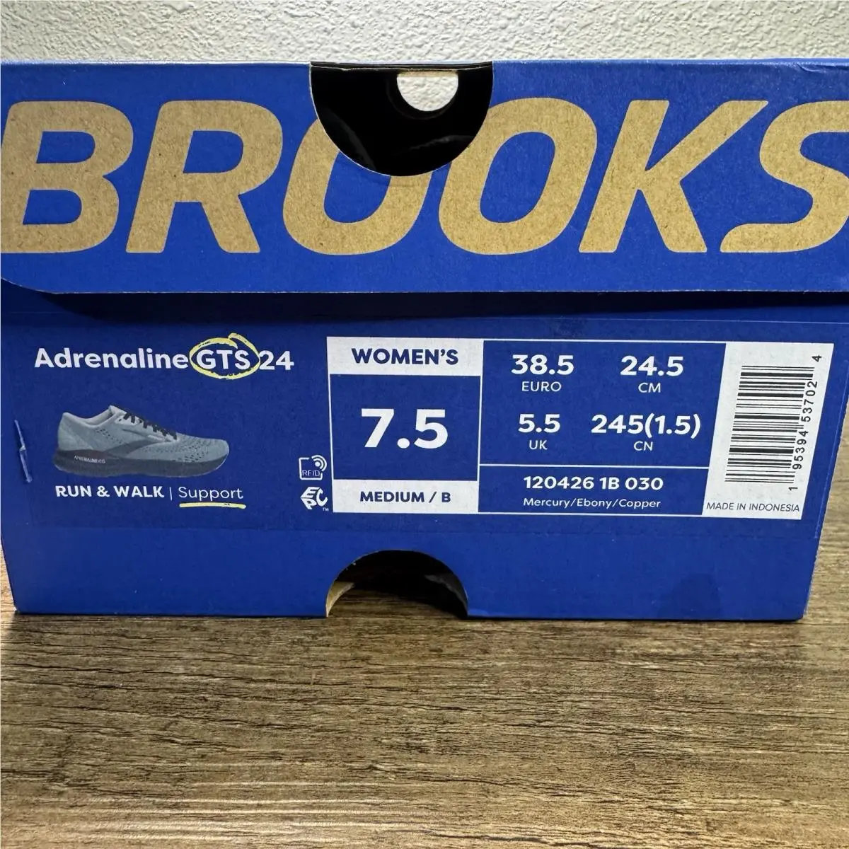 Brooks shoes - Brooks Adrenaline GTS 24 - Adrenaline GTS - 1204261B030 - Mercury Mint/Copper 0