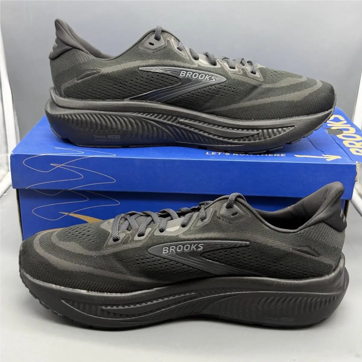 Brooks shoes - Brooks Ghost 18 - Ghost - 1104932E020 - Black (UPC: 0195394869804) 1