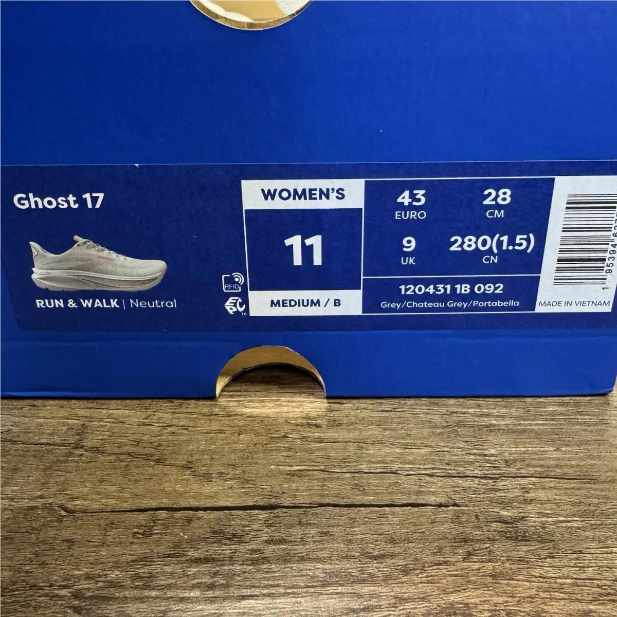 Brooks shoes - Brooks Ghost 17 - Ghost - 1204311B092 - Beige 0