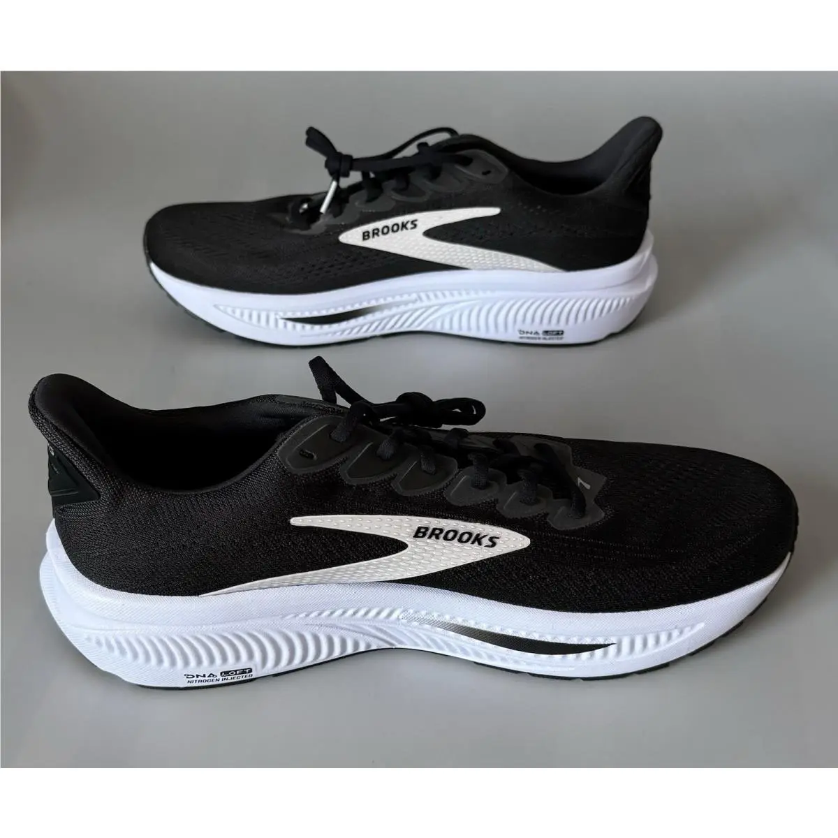 Brooks shoes - Brooks Ghost 17 - Ghost - Black/Grey/White (UPC: 0195394625219) 2