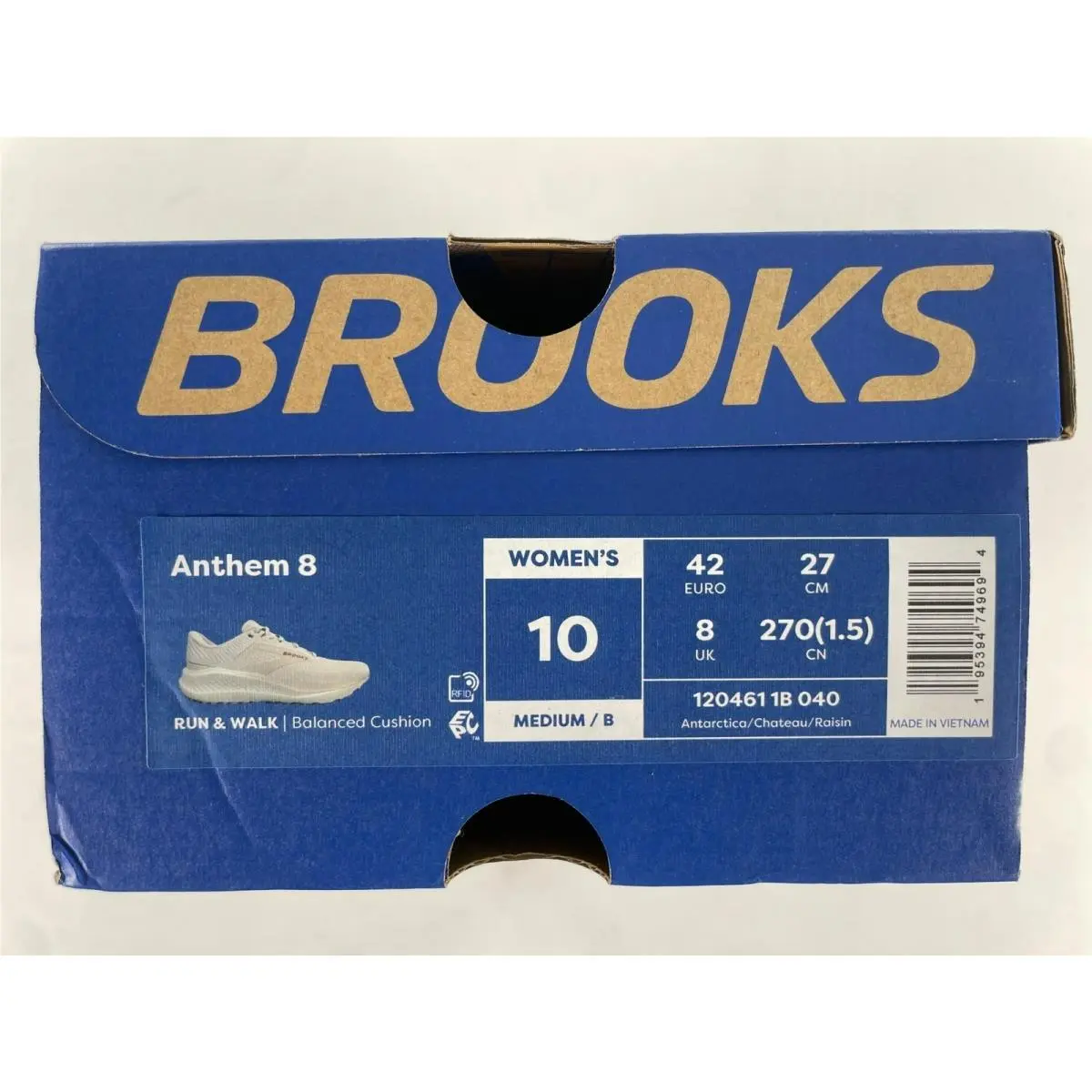 Brooks shoes - Brooks Anthem - Anthem - Gray 8