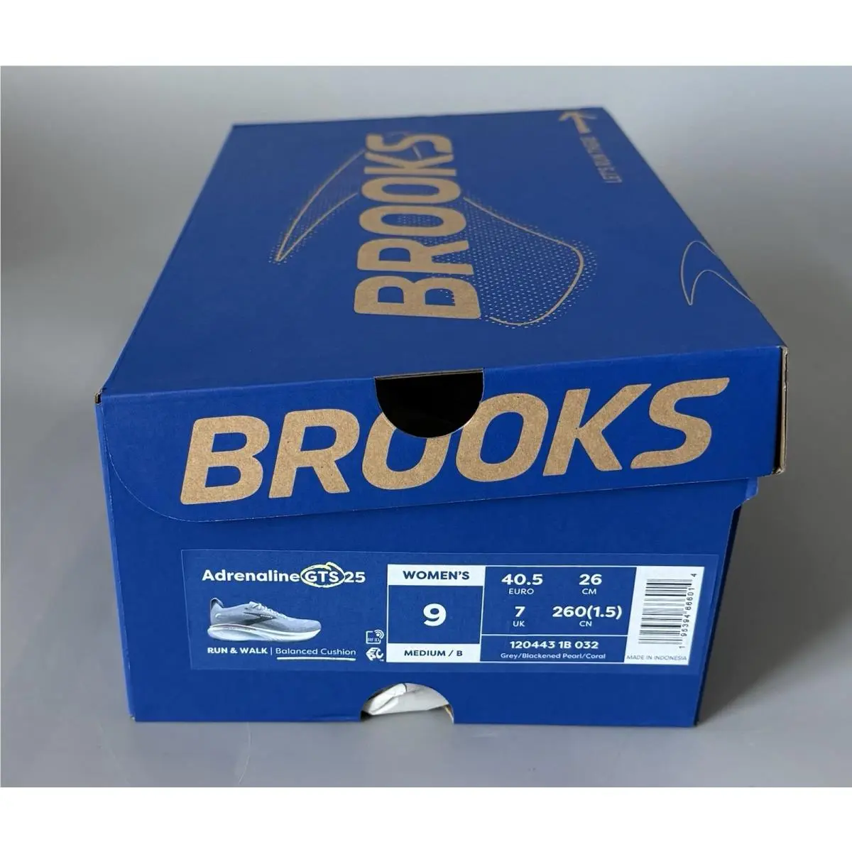 Brooks shoes - Brooks Adrenaline GTS 25 - Adrenaline GTS - Grey/Blackened Pearl/Coral (UPC: 0195394666014) 8