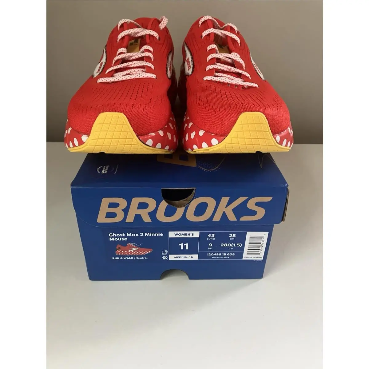 Brooks shoes - Brooks Ghost Max - Ghost Max - Red 9