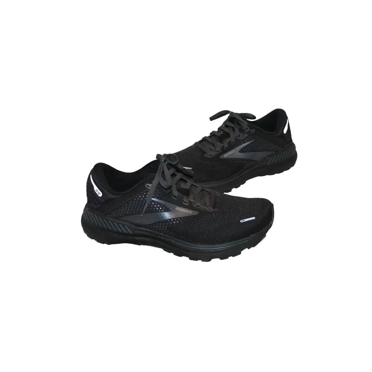 Brooks Adrenaline Gts 22 Women`s Running Athletic Sneakers Black 10 Wide