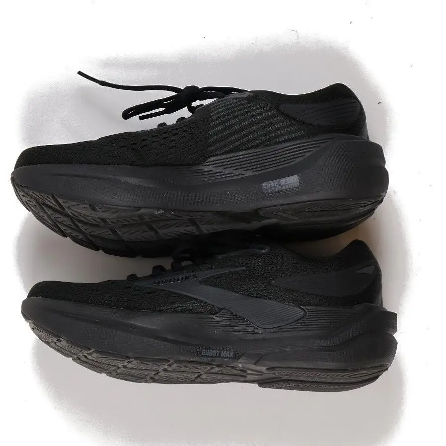 Brooks Running Shoes Ghost Max Black Black Ebony Womens 7.5 150