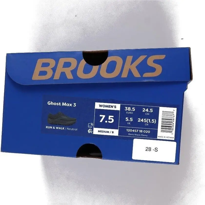 Brooks shoes - Brooks Ghost Max 3 - Ghost Max - Black 5