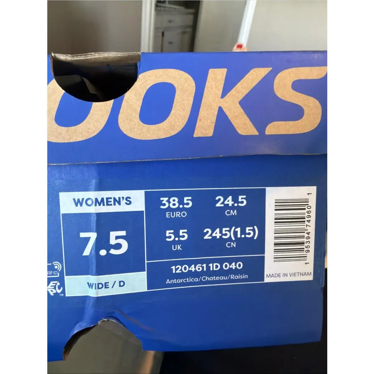 Brooks shoes - Brooks Anthem - Anthem - Antarctica/château/Raisin (UPC: 0195394749601) 3