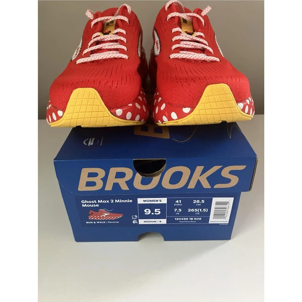 Brooks shoes - Brooks Ghost Max - Ghost Max - Red 9
