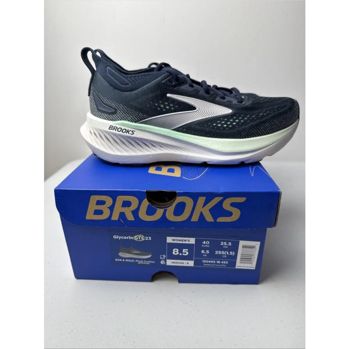 Brooks shoes - Brooks Glycerin Spellbound - Glycerin Spellbound - 120492 1B 453 - Blue (UPC: 0195394777352) 0