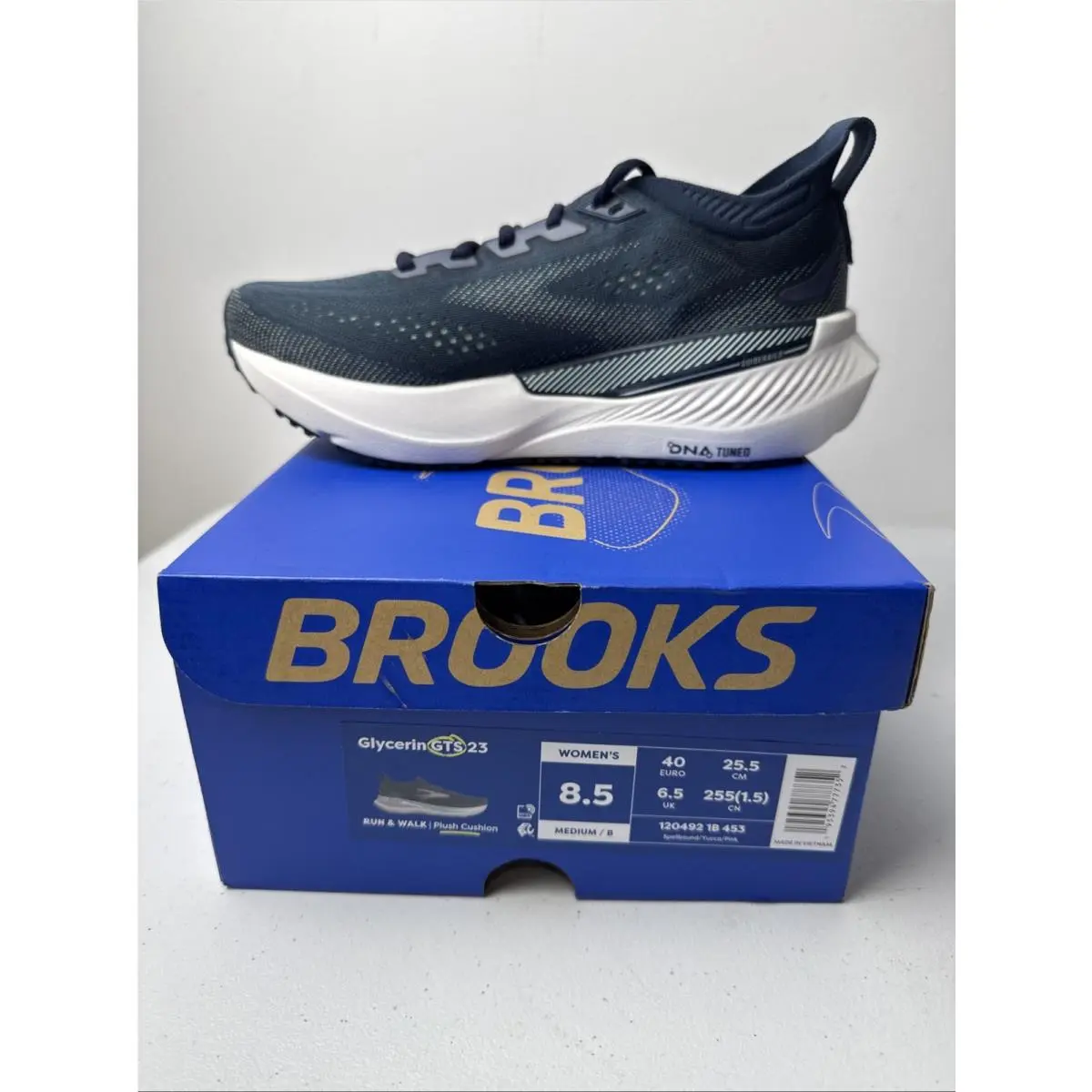Brooks shoes - Brooks Glycerin Spellbound - Glycerin Spellbound - 120492 1B 453 - Blue (UPC: 0195394777352) 2