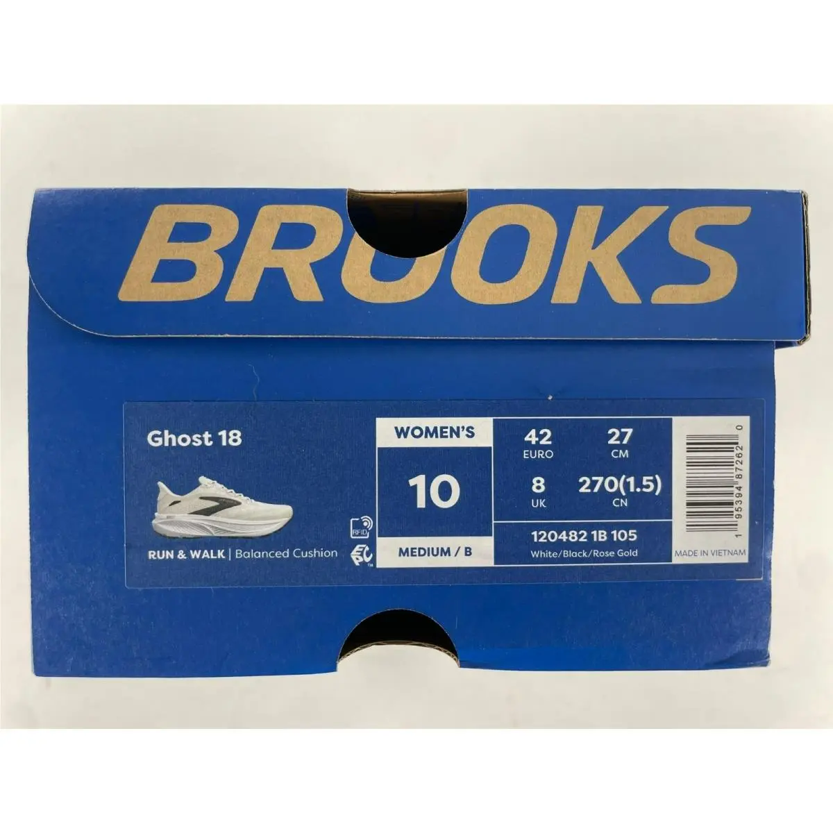Brooks shoes - Brooks Ghost - Ghost - White 8