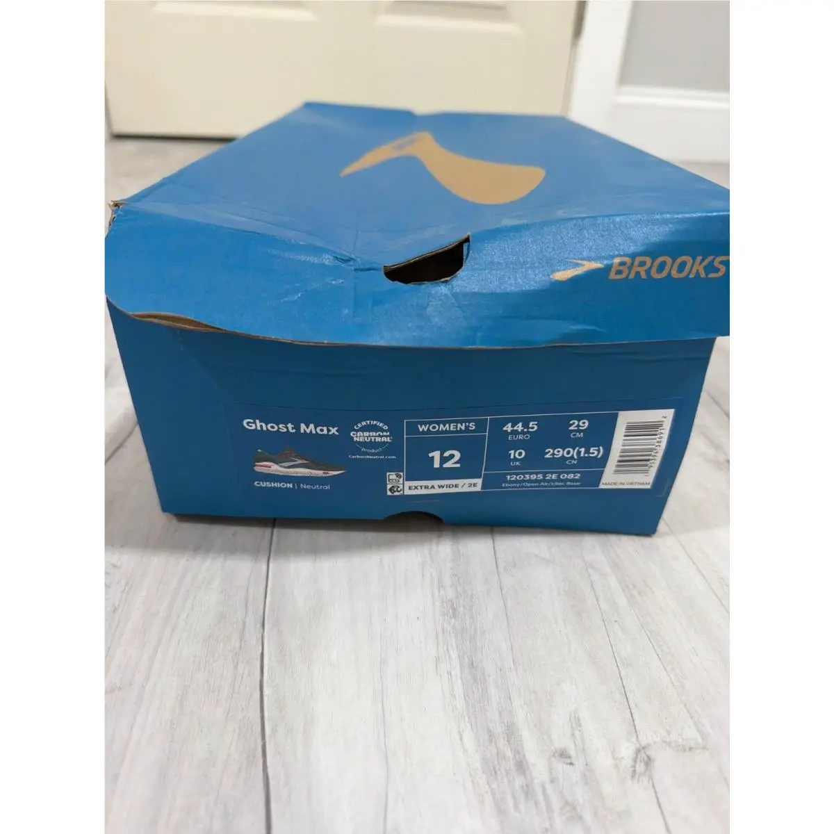 Brooks shoes - Brooks Ghost Max - Ghost Max - 120395-1B-082 - Black, Manufacturer: Ebony/Open Air/Lilac Rose 6