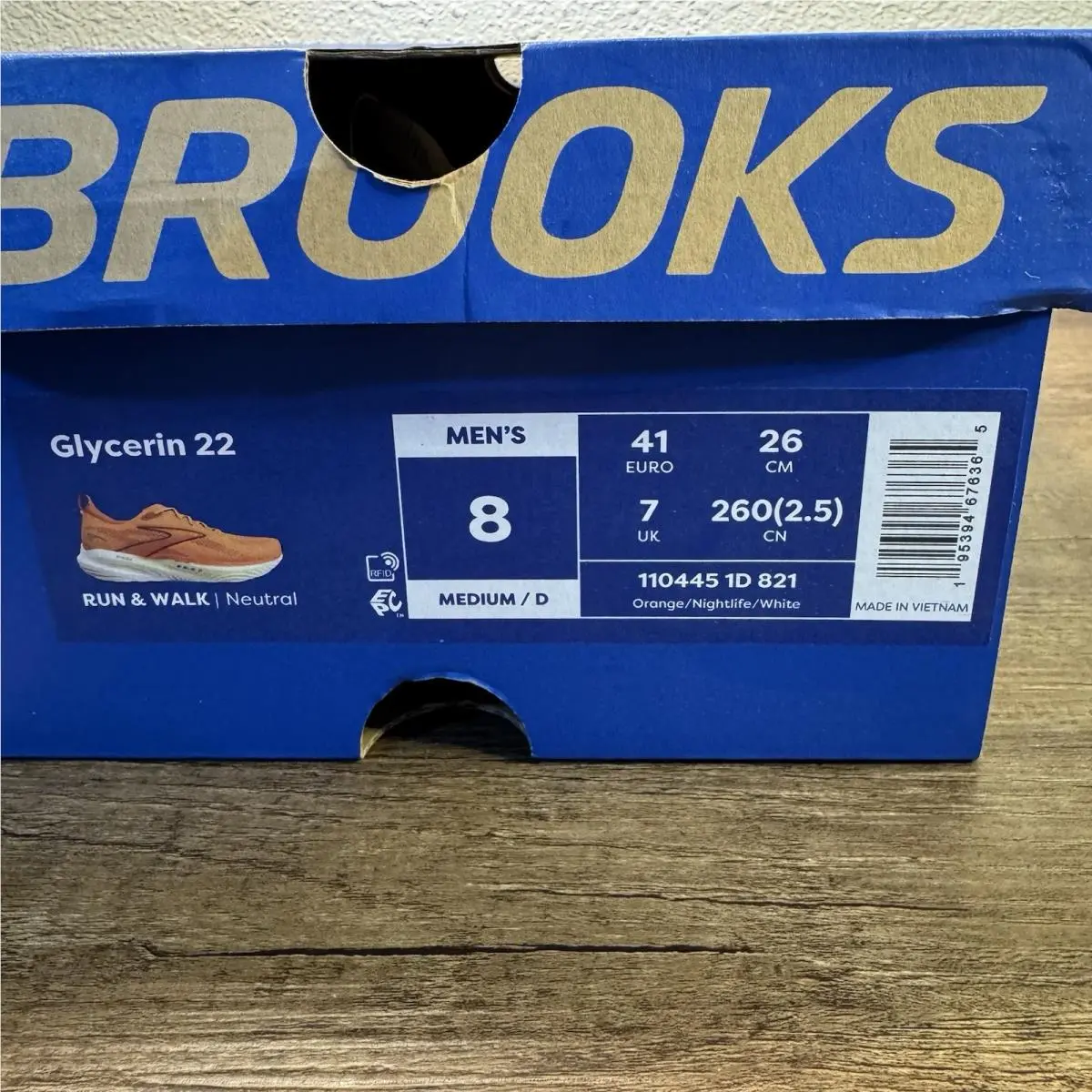 Brooks shoes - Brooks Glycerin 22 - Glycerin - 1104451D821 - Orange 0