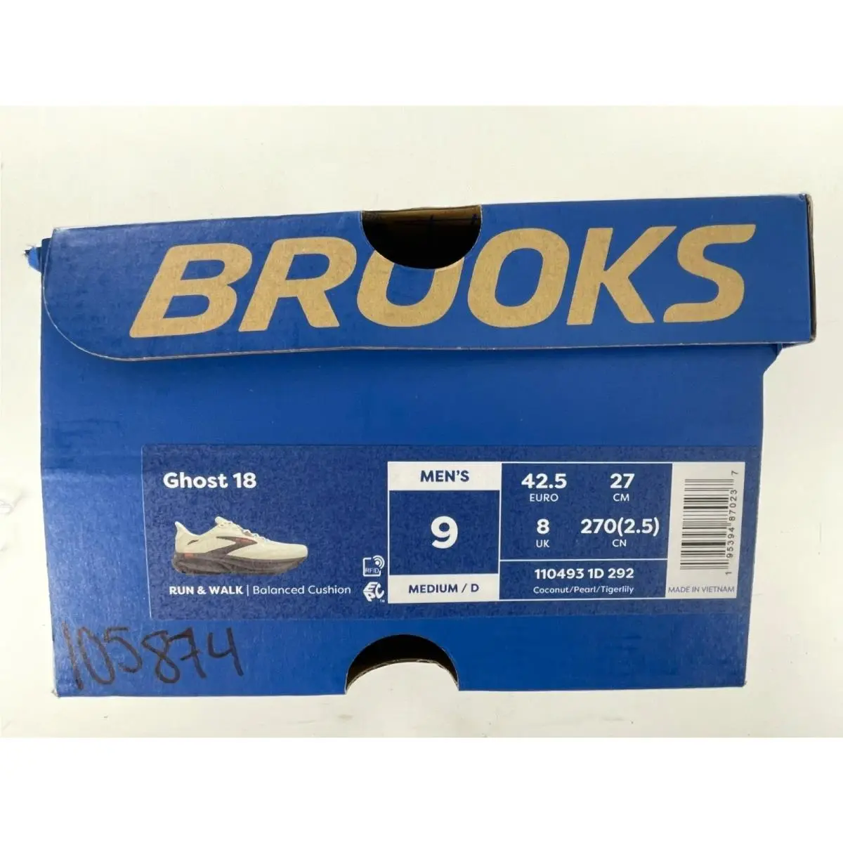 Brooks shoes - Brooks Ghost - Ghost - Coconut 7