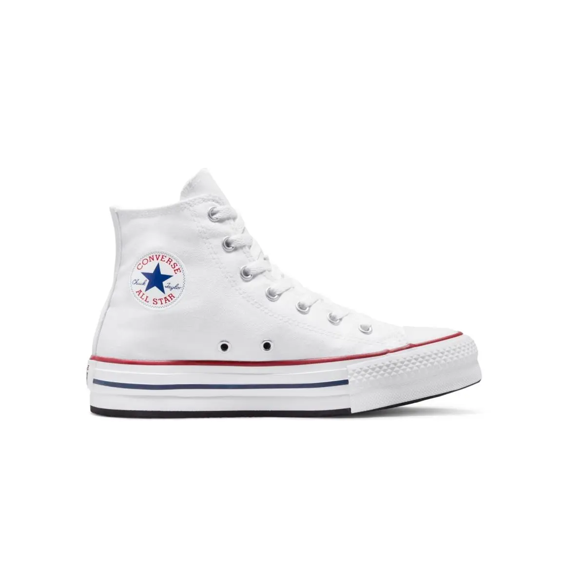 Converse Chuck Taylor All Star 272856F Kids US 5.5 White Platform Shoes ZOGG2990