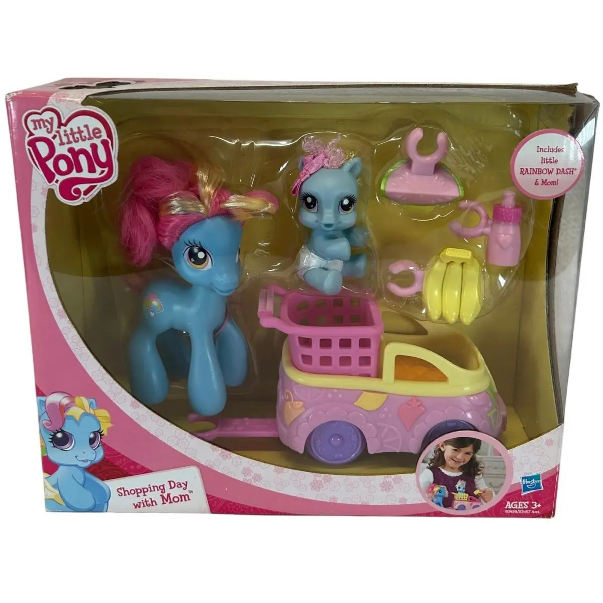 My Little Pony Shopping Day with Mom Rainbow Dash G3.5 Playset 2009 Hasbro