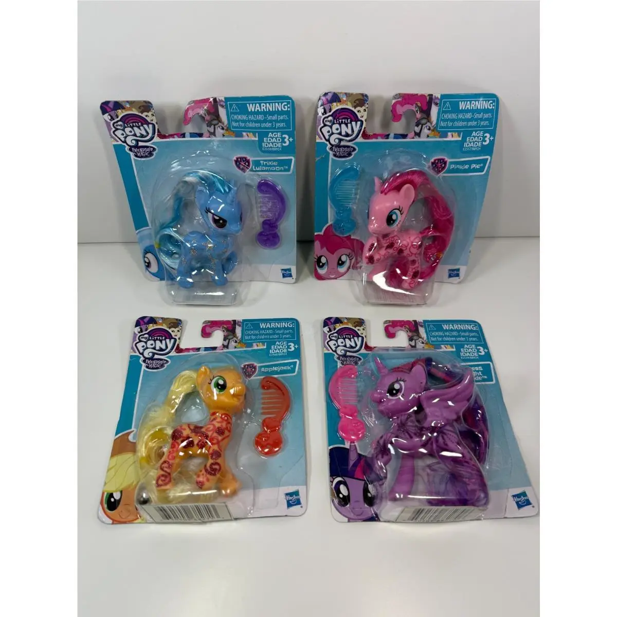 My Little Pony Friendship Is Magic G4.5 Trixie Pinkie Pie Applejack Twilight
