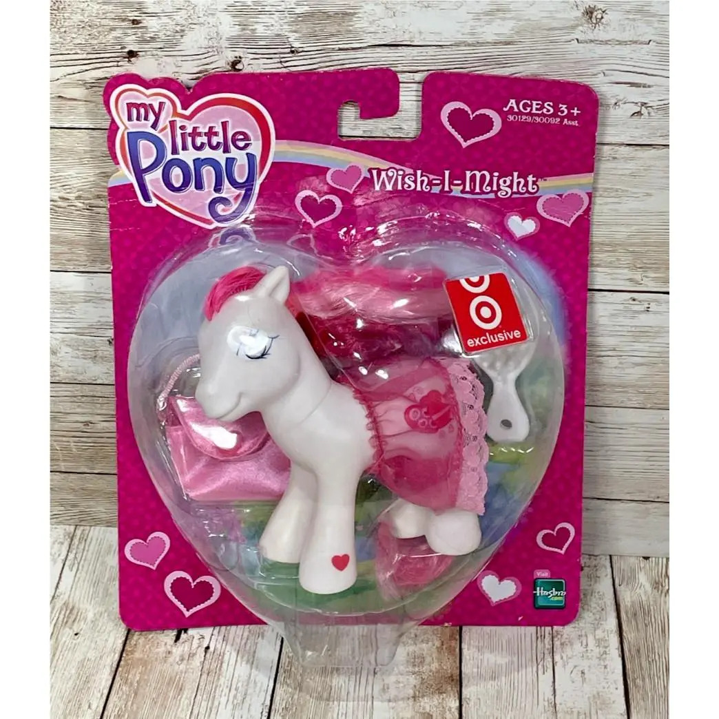 Vtg My Little Pony Target Exclusive Valentine Day Wish-i-might 2005 Rare